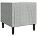 Poltrona Chesterfield Grigio chiaro 71 x 74.5 x 70.5 cm Velluto - Foto miniatura 6