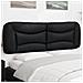Cuscino Testiera Nero 152 cm in Similpelle - Foto miniatura 2
