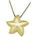Collana A Forma Di Stella Marina In Placcatura Oro E Ottone. Lunghezza 50 Cm. - Foto miniatura 4