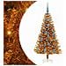 Albero di Natale con 150 LED con supporto Oro 150 cm PET - Foto miniatura 1
