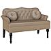 Panca Chesterfield con cuscino Cappuccino 120,5 x 65 x 75 cm - Foto miniatura 1