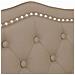 Panca Chesterfield con cuscino Cappuccino 120,5 x 65 x 75 cm - Foto miniatura 8