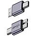 Adattatore Da Usb Type-c Maschio A Micro B Maschio (confezione Da 2) - Convertitore In Lega Di Alluminio - Foto miniatura 1