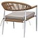 Tavolo, Divano E 2 Poltrone Multicolore 100x55x45, 68x69x75, 138x69x75 - Foto miniatura 8