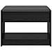 Panca per ingresso con cuscino Rovere Nero 63 x 38 x 45 cm - Foto miniatura 5