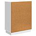 Credenza Bianco Lucido 66 x 34,5 x 87 cm Legno ingegnerizzato - Foto miniatura 6