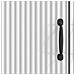 Credenza Bianco Lucido 66 x 34,5 x 87 cm Legno ingegnerizzato - Foto miniatura 8