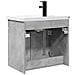 Mobile bagno con rubinetto Grigio Cemento 61 x 40 x 74,5 cm - Foto miniatura 7
