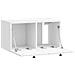 Mobile Porta TV da Muro Bianco Lucido 59,5 x 31 x 30 cm - Foto miniatura 3