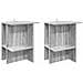Tavolino da salotto 2 pcs Grigio Sonoma 40 x 30 x 49 cm - Foto miniatura 1