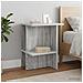 Tavolino da salotto 2 pcs Grigio Sonoma 40 x 30 x 49 cm - Foto miniatura 2