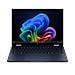 E4LG5AT laptop Copilot+ PC Intel Core Ultra 7 356H Ibrido (2 in 1) 14" Touch screen WUXGA 32 GB LPDDR5x-SDRAM 1 TB SSD Wi-Fi 7 (802.11be) Windows 11 Pro Blu - Foto miniatura 1
