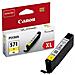 Originale Canon Cli-571xl Y Giallo 0334c001 Per Canon Pixma Mg5700 Mg6800 Mg7700 571yxl 11ml 715 Pagine - Foto miniatura 1