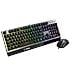 Vigor Gk30 Combo Tastiera Usb Qwertz Tedesco Nero - Foto miniatura 3