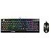 Vigor Gk30 Combo Tastiera Usb Qwertz Tedesco Nero - Foto miniatura 1