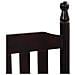 Sedia a Dondolo con Seduta Curva Marrone in Legno di Pioppo - Foto miniatura 5