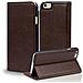 Custodia Compatibile Con Apple Iphone 6 / Iphone 6s In Marrone Antico - Coperchio Protettivo Con Chiusura Magnetica Invisibile E Funzione Stand - Foto miniatura 4
