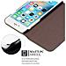 Custodia Compatibile Con Apple Iphone 6 / Iphone 6s In Marrone Antico - Coperchio Protettivo Con Chiusura Magnetica Invisibile E Funzione Stand - Foto miniatura 8