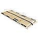 Reti a Doghe 2 pz 7 Zone con 28 Doghe in Legno 80x200 cm - Foto miniatura 7