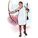 -dio Dell'olimpo Costume Adulto, Bianco / oro, M / l, 83808 - Foto miniatura 2