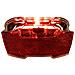 Solo Vision Della Luce Di 156 e04 led Batteria Rosso - Foto miniatura 2