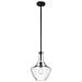 Lampadario A Sospensione A 1 Luce Piccola Cupola Bronzo, Attacco E27 - Foto miniatura 1