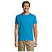 T-shirt Girocollo Da Uomo Modello Imperiale Taglia S Colore Aqua - Foto miniatura 1
