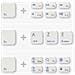 Tastiera Bluetooth Azerty (standard Francese) Meccanismo A Forbice Bianca - Foto miniatura 7