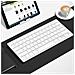 Tastiera Bluetooth Azerty (standard Francese) Meccanismo A Forbice Bianca - Foto miniatura 11
