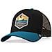 Cappellino Trucker Born To Kitesurf Giallo Per Uomini E Donne - Foto miniatura 1