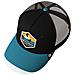 Cappellino Trucker Born To Kitesurf Giallo Per Uomini E Donne - Foto miniatura 3