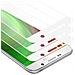 3x Pellicola Armatura A Schermo Intero Compatibile Con Samsung Galaxy Note 5 In Trasparente Con Bianco - 3x Vetro Temperato (tempered) Di Protezione Del Display In Durezza 9h Con 3d Touch - Foto miniatura 1