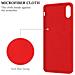 Cadorabo Custodia Compatibile Con Apple Iphone Xs Max In Liquid Rosso - Coperchio Protettivo In Silicone Tpu Flessibile Con Anello - Foto miniatura 5