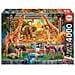 Puzzle - 4000 Savana Che Prendono Vita - Foto miniatura 1