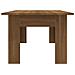 Tavolino Salotto Rovere Marrone 100x60x42 Cm Legno Multistrato - Foto miniatura 5