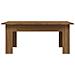 Tavolino Salotto Rovere Marrone 100x60x42 Cm Legno Multistrato - Foto miniatura 7