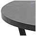Harlem Tavolino Effetto Marmo Nero - Foto miniatura 8