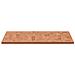 Piano Tavolo 100x60x1,5cm Rettangolare Legno Massello Faggio - Foto miniatura 7