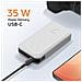 Powerbank Fuel Serie 5 Usb-a/2 Usb-c 20.000mah Pd 35w Con Display Digitale, Bianco - Foto miniatura 5
