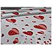 Copriletto Piquet Primavera Estate 100% Cotone Disegno Mongolfiera Piazza E Mezza Rosso - Foto miniatura 3