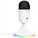 Microfono da Tavola GXT 234P Yunix con USB Sensibilità 32 DB Livello Massimo di Pressione Sonora 100 DB Colore Bianco - Foto miniatura 2