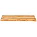 Piano Tavolo Bordi Vivi 70x20x3,8 Cm In Legno Massello Di Mango - Foto miniatura 3
