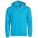 Basic Hoody Turchese M - Foto miniatura 1