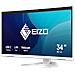 Monitor 34.1" LED IPS Curvo EV3450XC-WT UltraWide Quad HD 3440 x 1440 Pixel Tempo di Risposta 5 ms - Foto miniatura 4