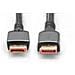 Cavo di collegamento 16K DisplayPort versione 2.1, 1m, 80G, nero - Foto miniatura 2