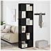 Libreria /Divisorio Rovere Nero 60x24x186 cm - Foto miniatura 1