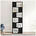 Libreria /Divisorio Rovere Nero 60x24x186 cm - Foto miniatura 9