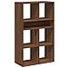 Libreria Rovere Marrone 66x31x112 Cm In Legno Multistrato - Foto miniatura 2