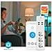 Smartlife Wi-fi Connected Power Strip 3 Uscite 16a 3680w Con Porte Usb 1,8m, Bianco - Foto miniatura 3