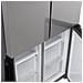 GMM41MSBEM Frigorifero Multidoor Slim, Classe E, 474L, Total No Frost, Cassetto Fresh Switch, Silver - Foto miniatura 11